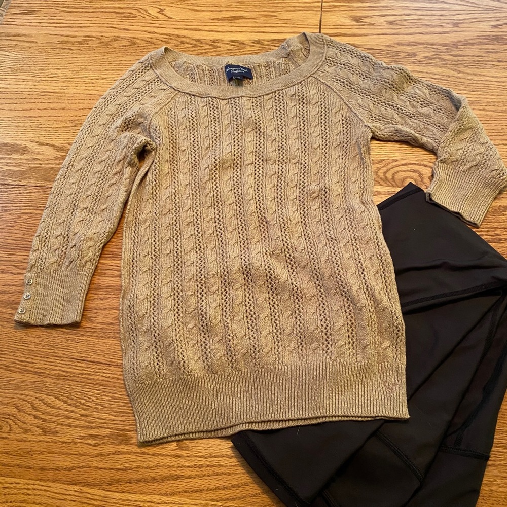 American Eagle - Cable Knit Sweater
